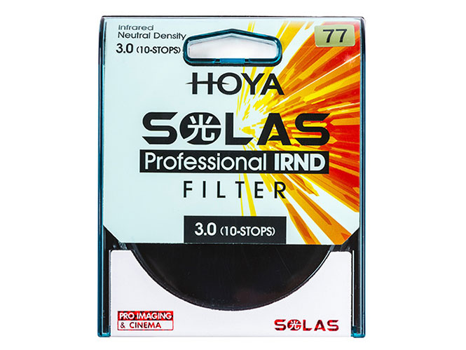 Hoya Solas IRND, νέα ND φίλτρα με επίστρωση για το υπέρυθρο φως