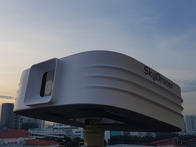 SkyDroner: Αντί-drone σύστημα για αστικό περιβάλλον