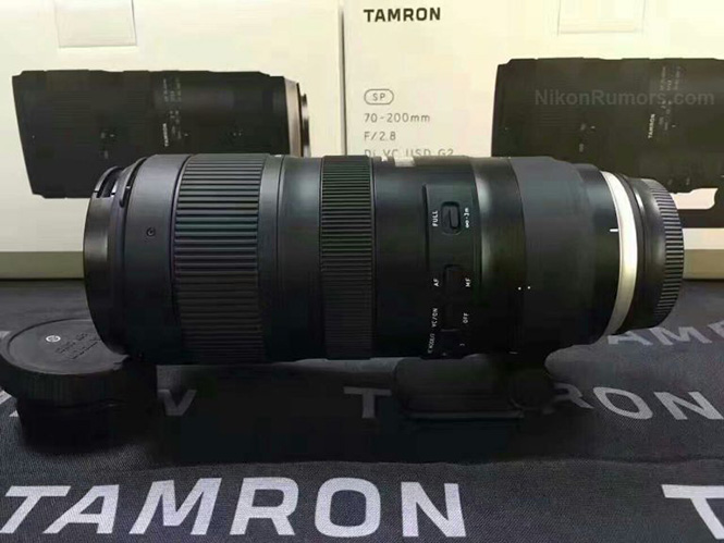 Έρχεται ο νέος zoom φακός Tamron SP 70-200mm F/2.8 Di VC USD G2