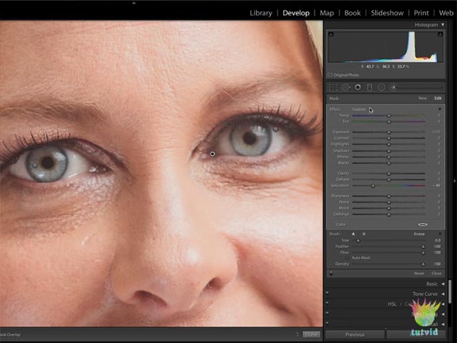Retouch ματιών στο Adobe Lightroom μέσα σε πέντε λεπτά