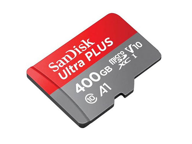 Η Sandisk παρουσιάζει τη μεγαλύτερη κάρτα microSDXC στα 400GB