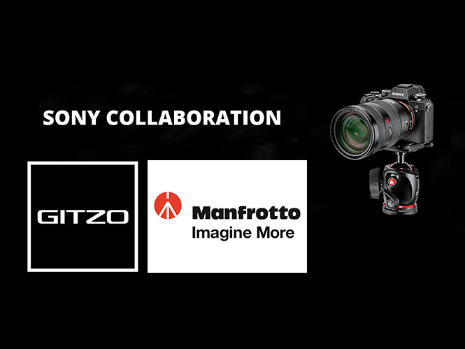 Manfrotto και Gitzo θα συνεργαστούν με τη Sony στην παραγωγή premium αξεσουάρ