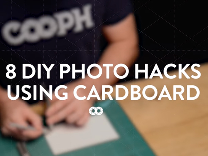 COOPH: 8 φωτογραφικά κόλπα που κάνετε με χαρτόνι και χαρτί