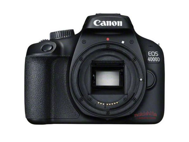 Αυτή είναι η νέα Canon EOS 4000D, διέρρευσαν εικόνες και χαρακτηριστικά