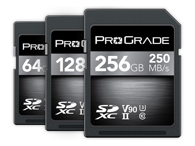 Η ProGrade παρουσίασε νέα κάρτα μνήμης SDXC με ταχύτητα 250MB/δευτ.