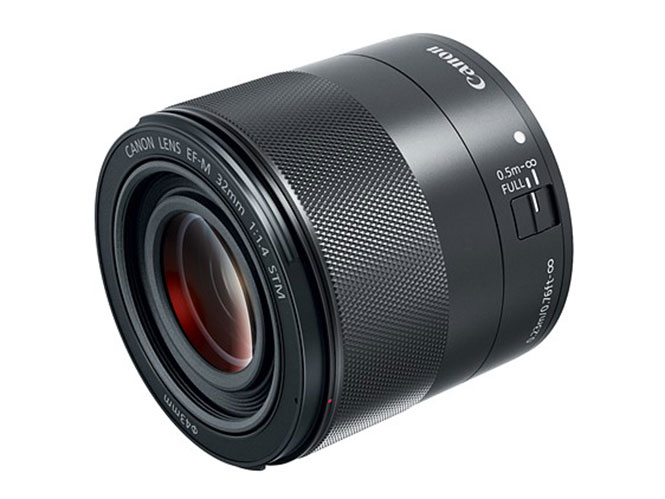 Ανακοινώθηκε ο νέος mirrorless φακός για Canon APS-C μηχανές, Canon EF-M 32mm F1.4 STM