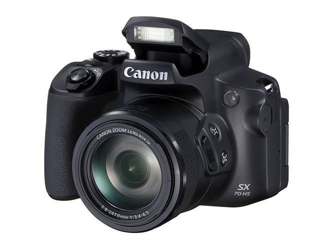 Canon PowerShot SX70 HS με τεράστιο οπτικό zoom 65x, RAW αρχεία και 4Κ video