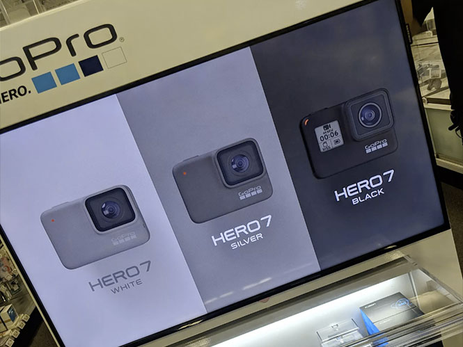 Έρχεται η GoPro HERO7, τρεις νέες κάμερες, διέρρευσαν νέες φωτογραφίες