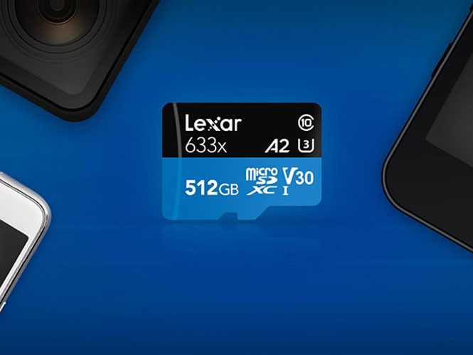 Η Lexar παρουσίασε την μεγαλύτερης χωρητικότητας microSD Α2 κάρτα μνήμης