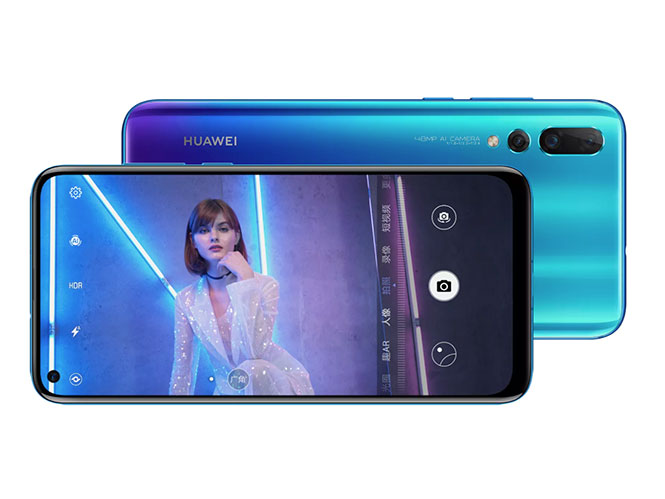 H Huawei παρουσίασε το smartphone Nova 4 με τριπλή κάμερα 48 megapixels
