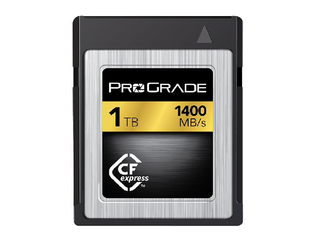 Η Prograde παρουσίασε νέα κάρτα μνήμης CFexpress στο 1TB!