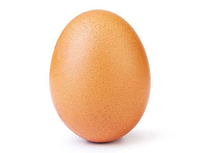 Ένα αυγό μόλις έγινε η φωτογραφία με τα περισσότερα like στο Instagram
