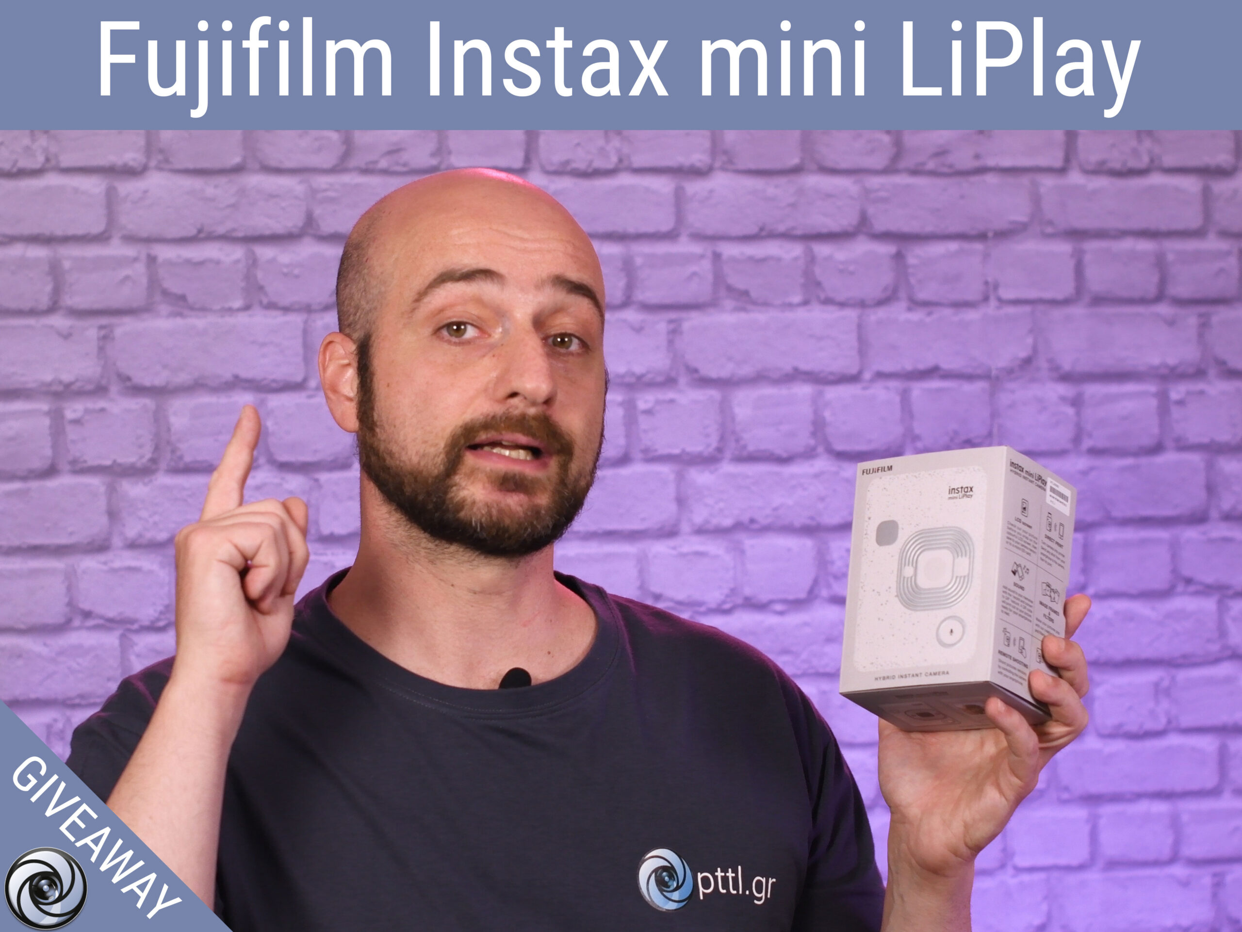 Μεγάλος Διαγωνισμός με τη Fujifilm Ελλάδας! Κέρδισε τη νέα Fujifilm Instax mini LiPlay!