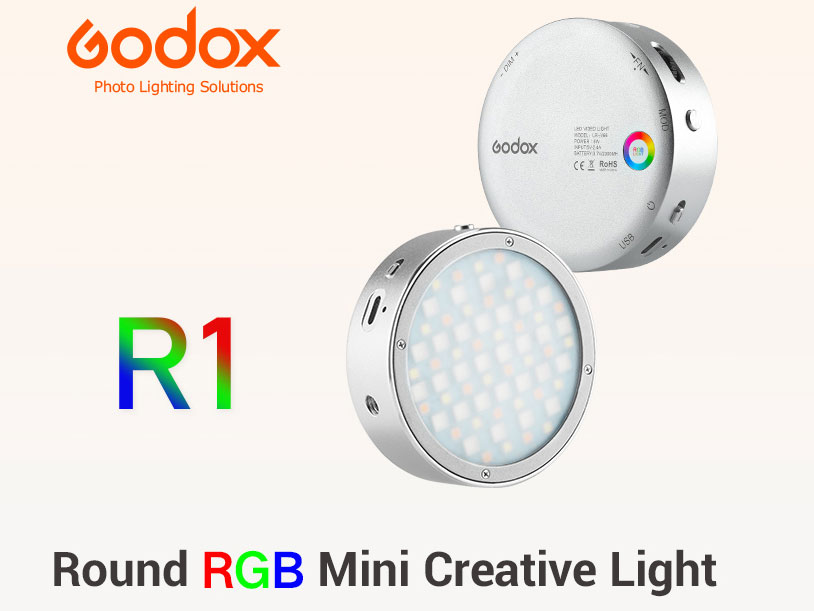 Godox R1 και RF1: Νέα compact φωτιστικά LED με συνεχές φως και flash!
