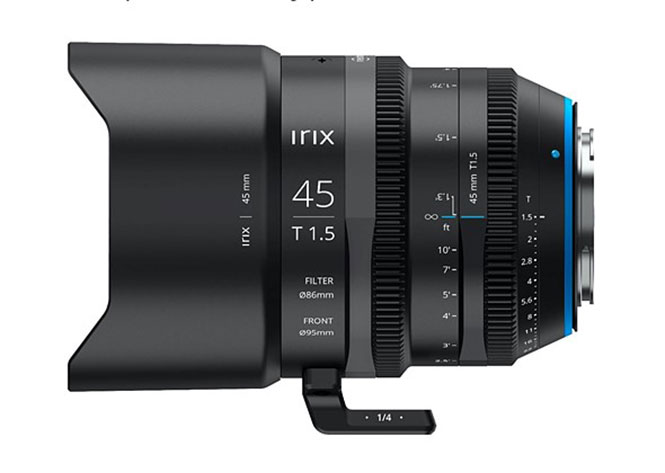 Νέος κινηματογραφικός φακός Irix 45mm T1.5, για λήψεις μέχρι 8K!