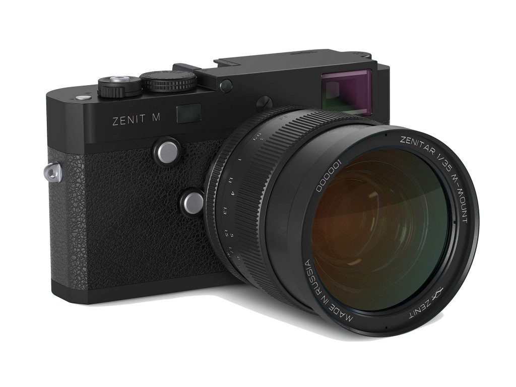 Η Zenit Μ, το αντίγραφο της Leica Μ, έχει τιμή 6.500 ευρώ