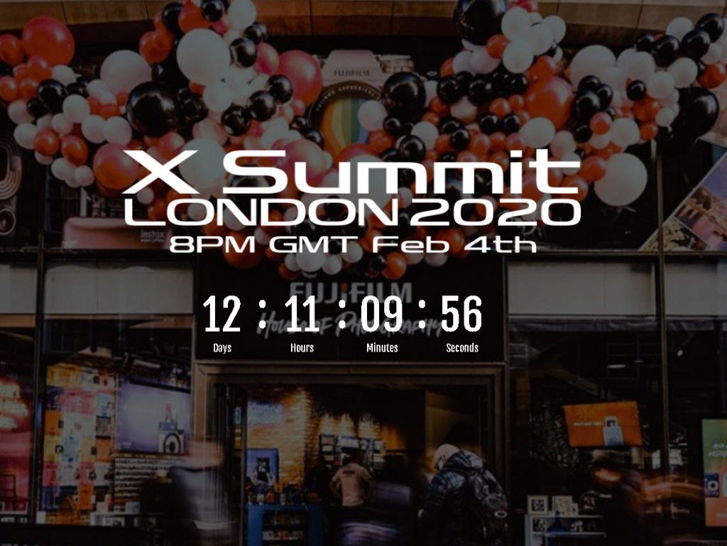 Fujifilm X Summit Λονδίνο 2020: Στις 4 Φεβρουαρίου!