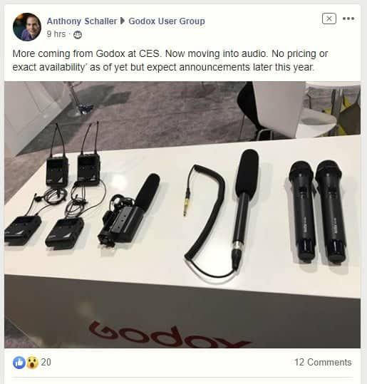 Godox: Μπαίνει στην αγορά του ήχου, στο CES 2020 τα πρώτα της μικρόφωνα!
