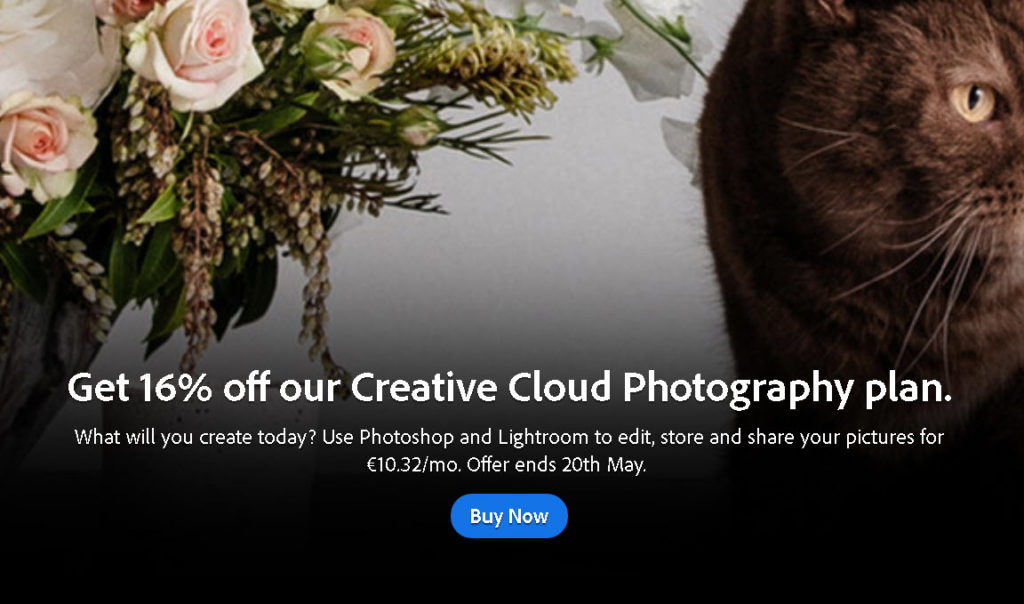 Adobe Photography Plan: Με έκπτωση 16%, έχεις Photoshop και Lightroom στα 10.32 ευρώ/μήνα!