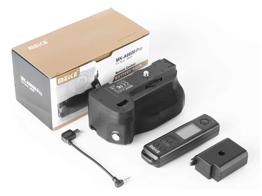 H Meike παρουσίασε battery grip για την Sony a6600 με ενσωματωμένο WiFi και ασύρματο χειριστήριο
