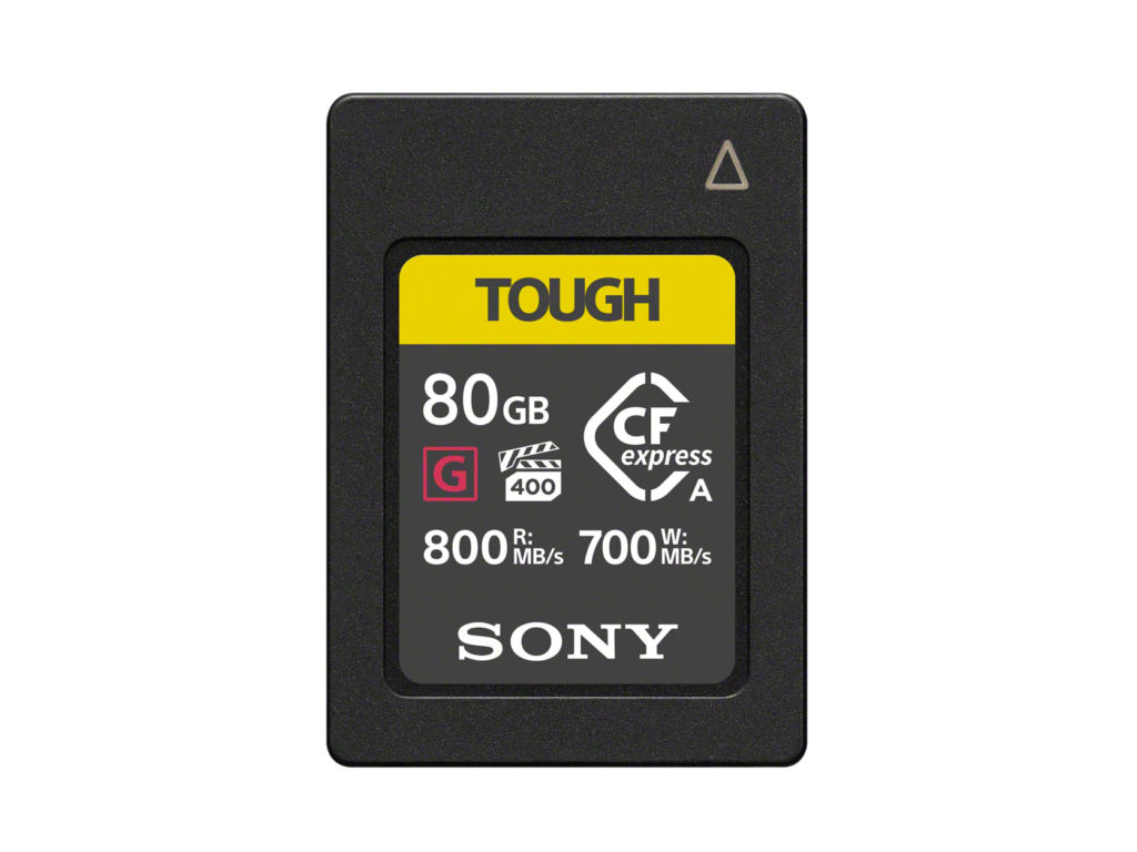 Η Sony ανακοινώνει την πρώτη κάρτα μνήμης CFexpress Type A με υψηλή απόδοση και αντοχή!