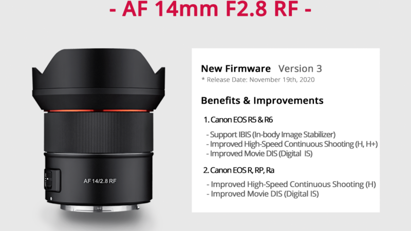 Samyang AF 14mm