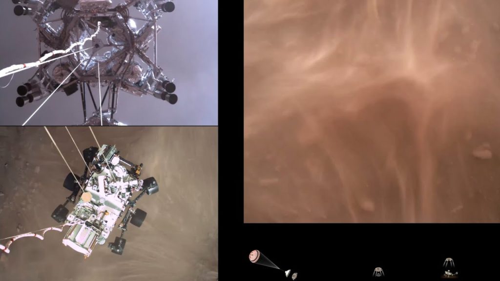 H NASA μόλις δημοσίευσε τα πρώτα βίντεο από τον πλανήτη Άρη και την προσεδάφιση του Perseverance!