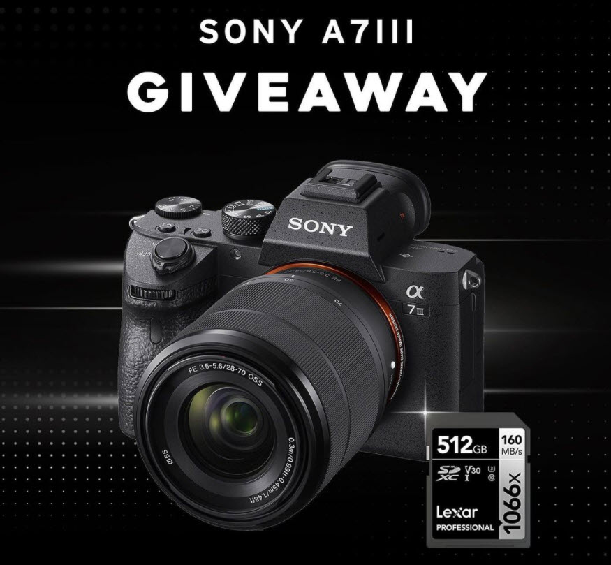 Μπες στην κλήρωση για να κερδίσεις μία Sony A7 III!