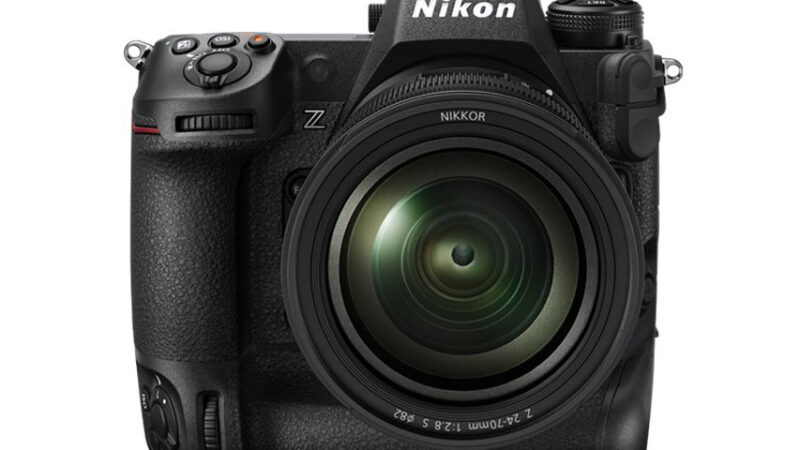 Nikon Z 9 mirrorless φωτογραφική μηχανή σε επαγγελματική χρήση
