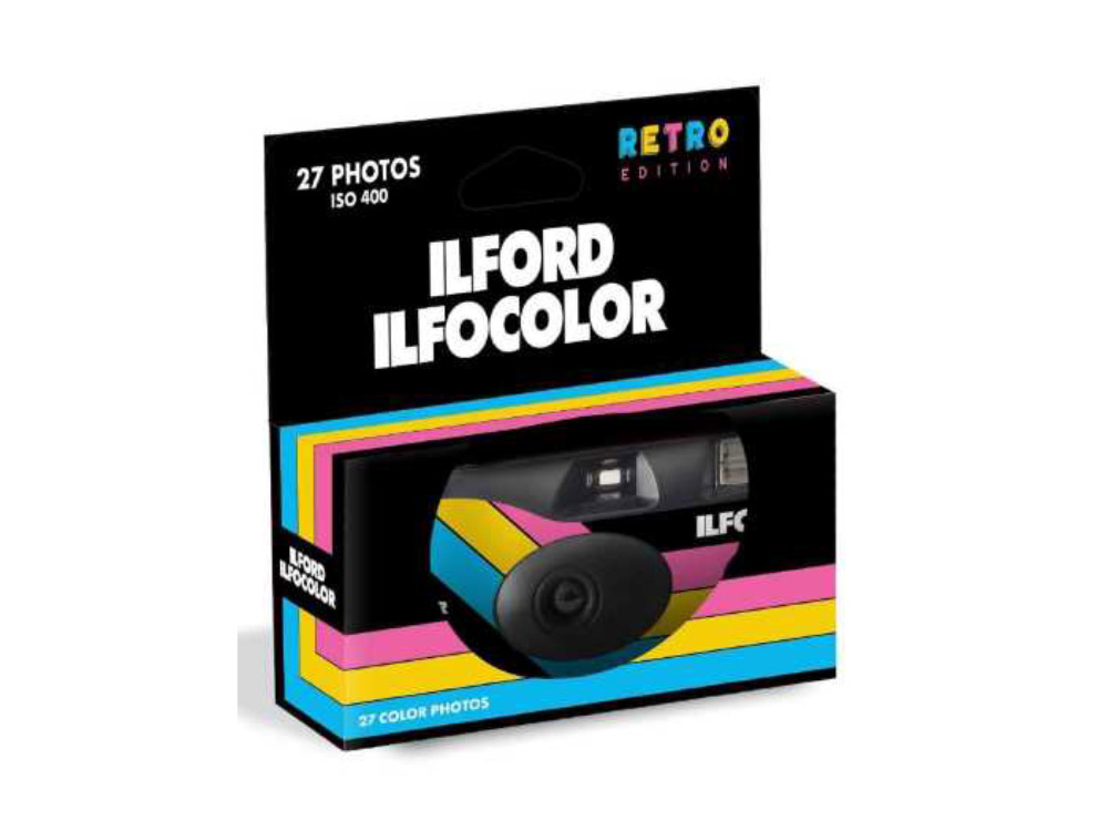 Η Ilford παρουσιάζει την κάμερα μίας χρήσης Ilfocolor Rapid Retro Edition
