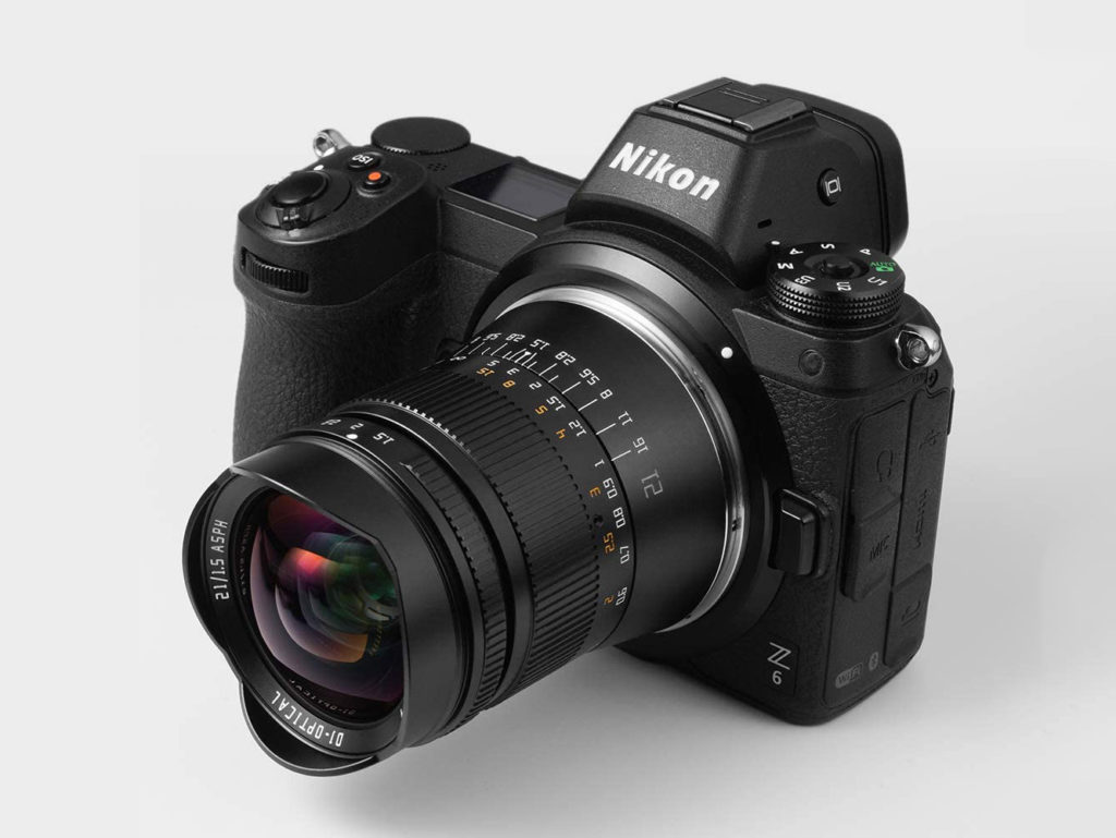 O TTArtisan 21mm f/1.5 διαθέσιμος για Sony Ε και Nikon Z κάμερες, με τιμή στα 265 ευρώ!