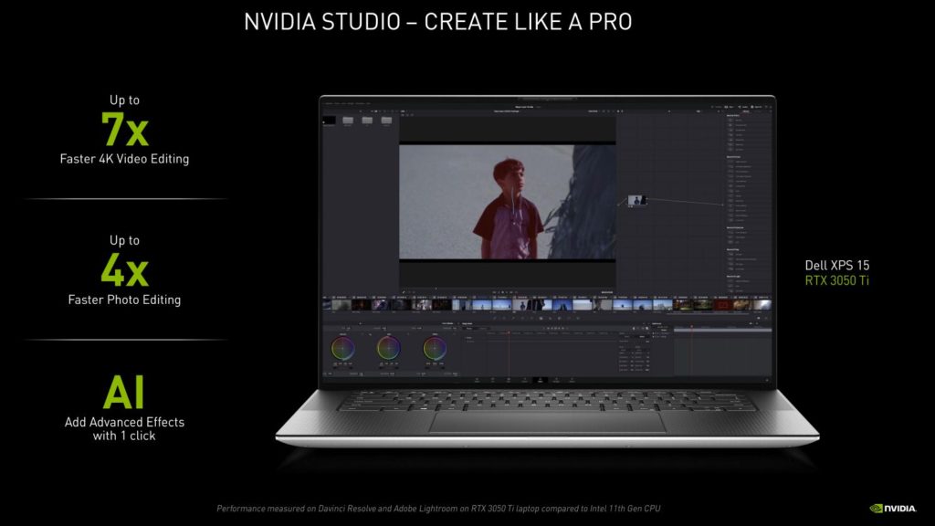 NVIDIA: Ανακοίνωσε τις κάρτες γραφικών RTX 3050 για laptop και για φωτογράφους και επεξεργασία βίντεο!