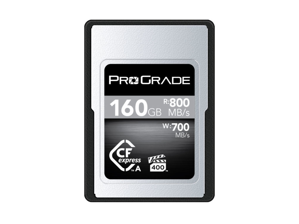Η ProGrade ανακοίνωσε κάρτα μνήμης CFexpress Type A στα 160GB με μέγιστες ταχύτητες ανάγνωσης 800MB/s και τιμή 280 ευρώ!
