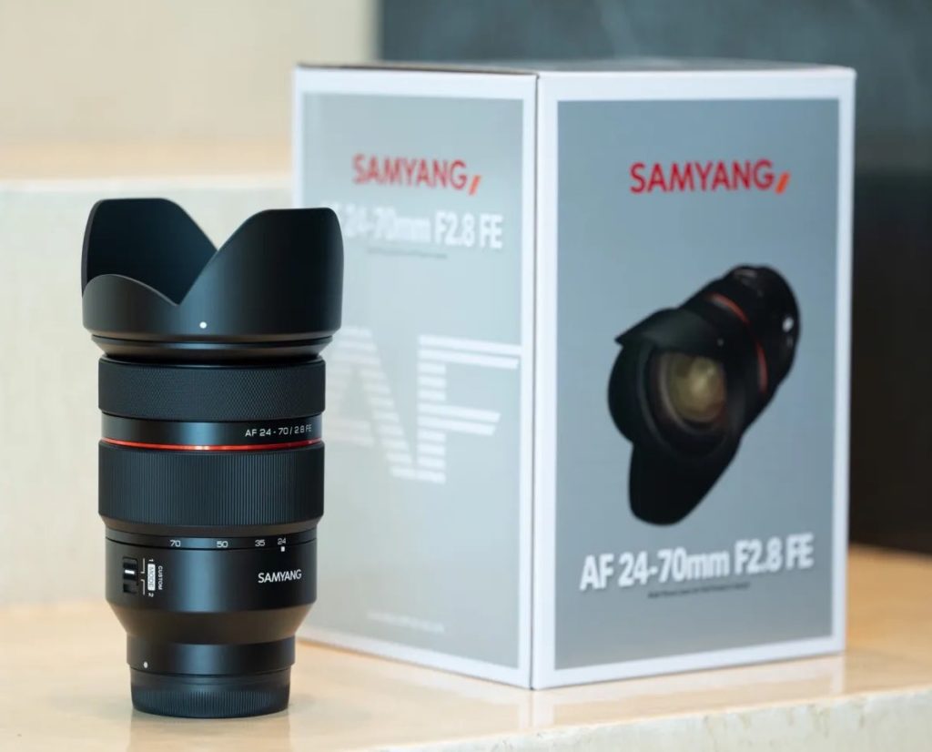 Περισσότερες εικόνες και τα χαρακτηριστικά του επερχόμενου  Samyang AF 24-70mm f/2.8 FE