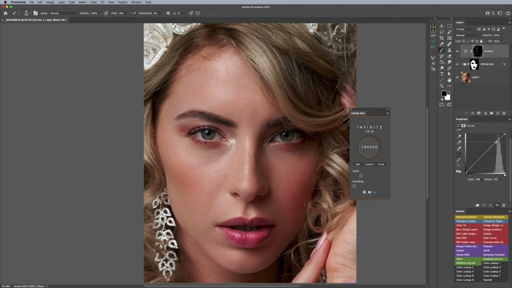 Το Infinite Skin για το Photoshop αφορά αποκλειστικά την επεξεργασία του δέρματος!