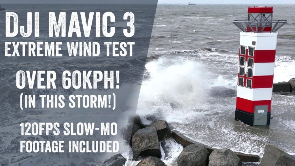 Δείτε το DJI Mavic 3 να πετάει με ανέμους 60 χλμ την ώρα!