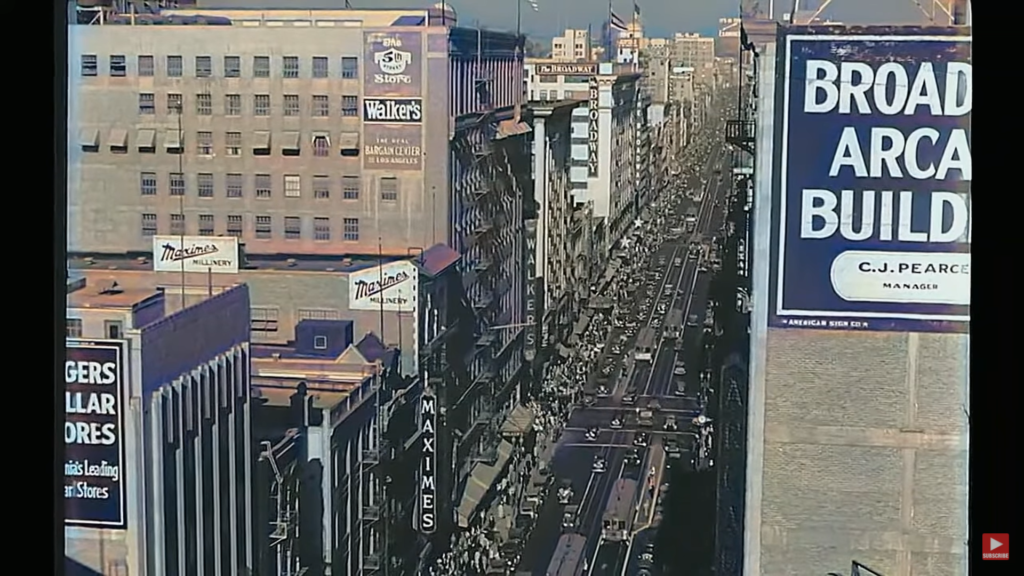 Δείτε βίντεο από τους δρόμους του Λος Άντζελες του 1930, έγχρωμο και στα 60 FPS!