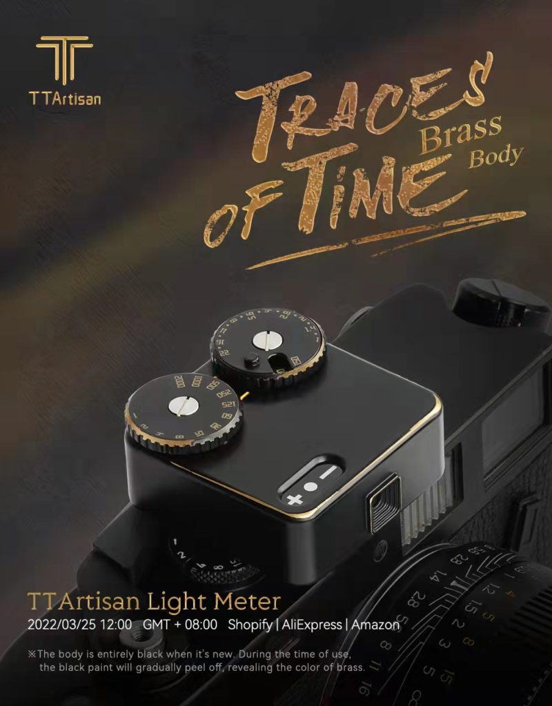To φωτόμετρο της TTArtisan είναι διαθέσιμο και σε νέα έκδοση από ορείχαλκο!