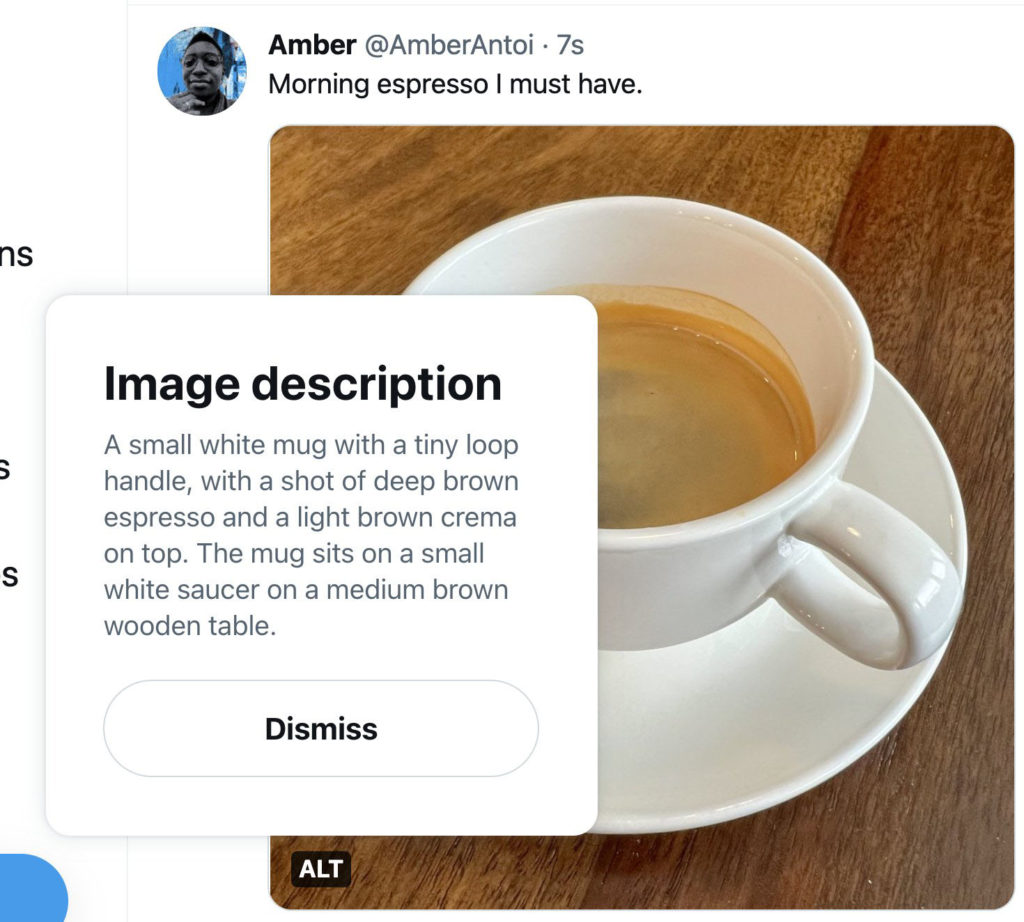 Twitter: Δοκιμάζει αλλαγές για να διευκολύνει την πρόσβαση στις περιγραφές εικόνων