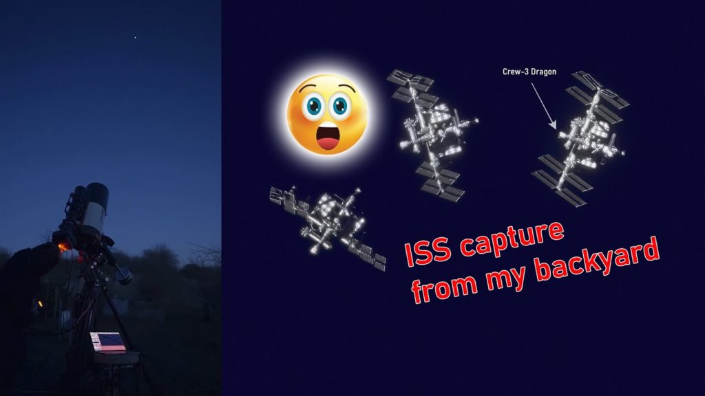 Φωτογράφος κατέγραψε διαστημικό περίπατο αστροναυτών του ISS από την αυλή του!