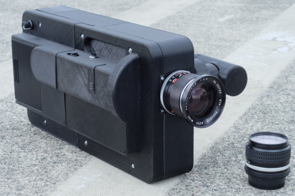Φωτογράφος σχεδίασε και εκτύπωσε 3D μια κινηματογραφική κάμερα 35mm!