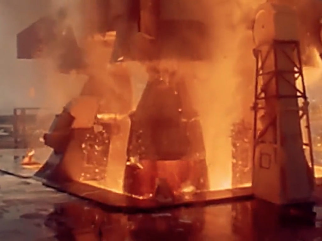 Δείτε την εκτόξευση του Apollo 11 το 1969 σε βίντεο με 500 καρέ το δευτερόλεπτο!