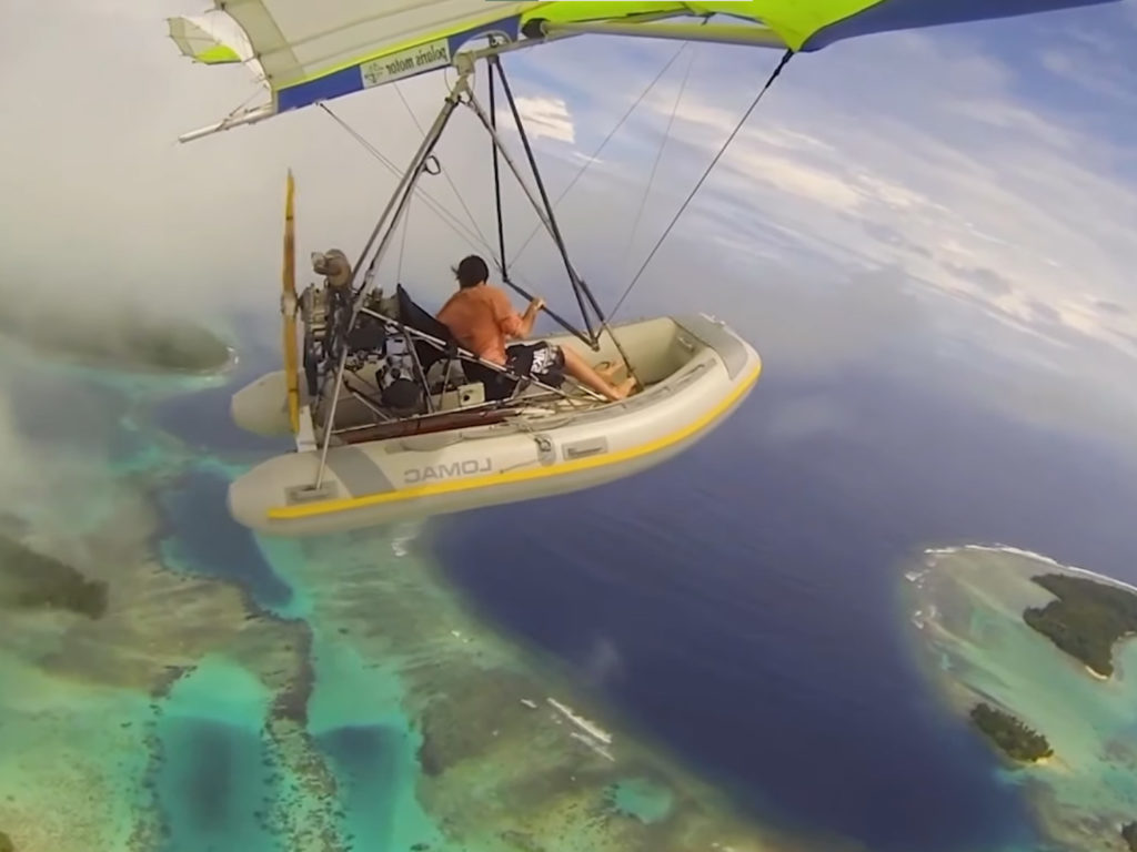 Φωτογράφος κατέγραψε τα νησιά του Σολομώντα από ψηλά, με μια “ιπτάμενη” βάρκα!