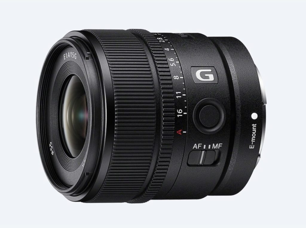 Η Sony ανακοινώνει το νέο σταθερό φακό Sony 15mm F1.4 G για κάμερες APS-C E-mount!