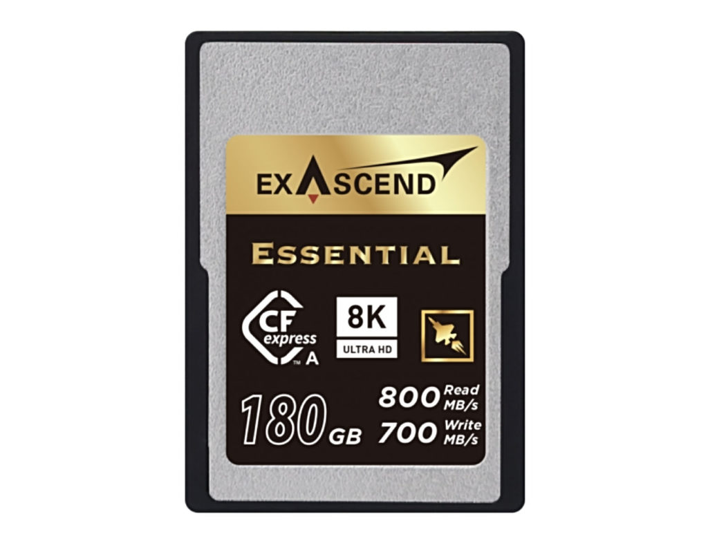 Η Exascend λανσάρει τις νέες κάρτες Essential CFexpress Type A, και το πρώτο μοντέλο χωρητικότητας 240GB στον κόσμο!