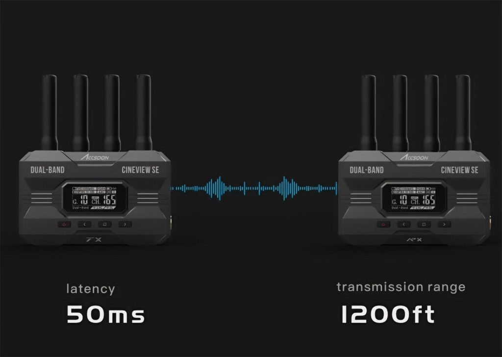 Το νέο CineView SE της Accsoon προσφέρει ασύρματη μετάδοση βίντεο SDI και HDMI με χαμηλό latency, σε απόσταση έως και 365 μέτρα!
