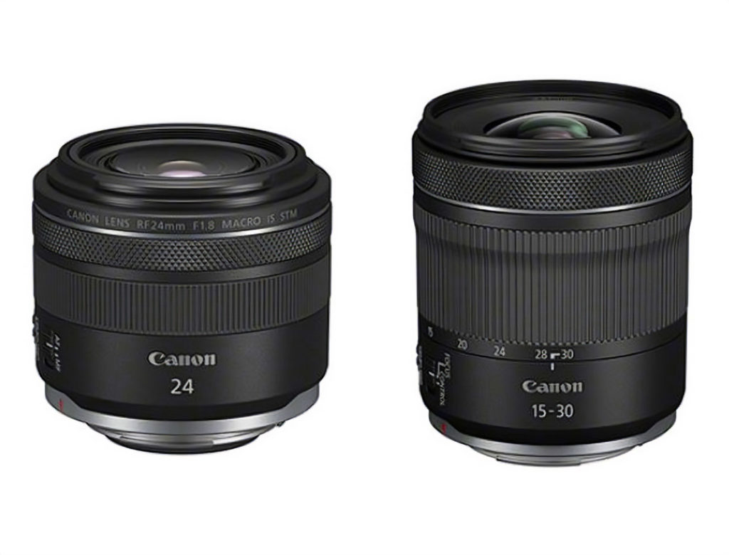 Η Canon ανακοινώνει την κυκλοφορία δύο νέων φακών για full-frame RF: Τον RF 24mm F1.8 MACRO IS STM, και τον RF 15-30mm F4.5-6.3 IS STM!