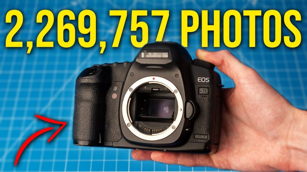 Αυτή η Canon 5D Mark II, έχει πάνω από 2,2 εκατομμύρια κλικ, και λειτουργεί ακόμα!