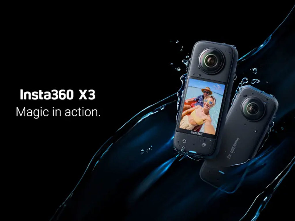H Insta360 X3 είναι μία Action Camera 360 μοιρών για μοναδικές λήψεις για τα κοινωνικά σου δίκτυα!