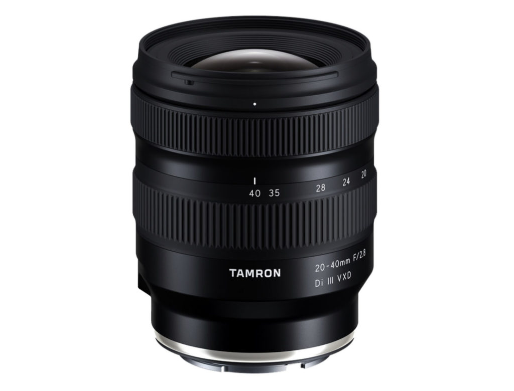 Η Tamron ανακοίνωσε τον νέο full-frame φακό 20-40mm F2.8, για σύστημα Sony E!